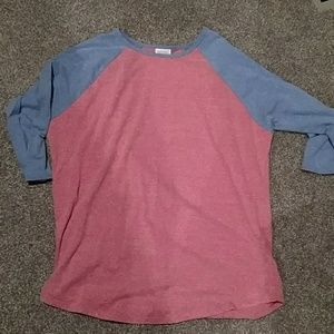2XL LuLaRoe Randy Blue and Red